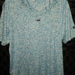 Pink Pins golf shirt size Large excellent condition